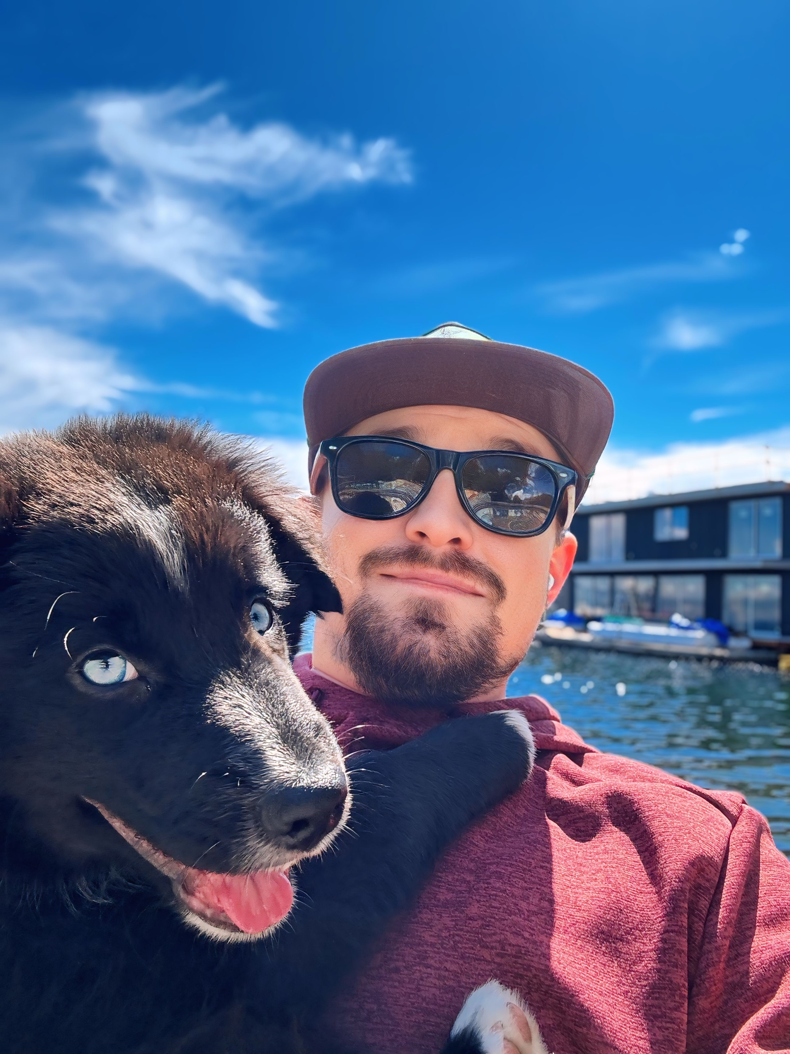 Jack and Presley smiling